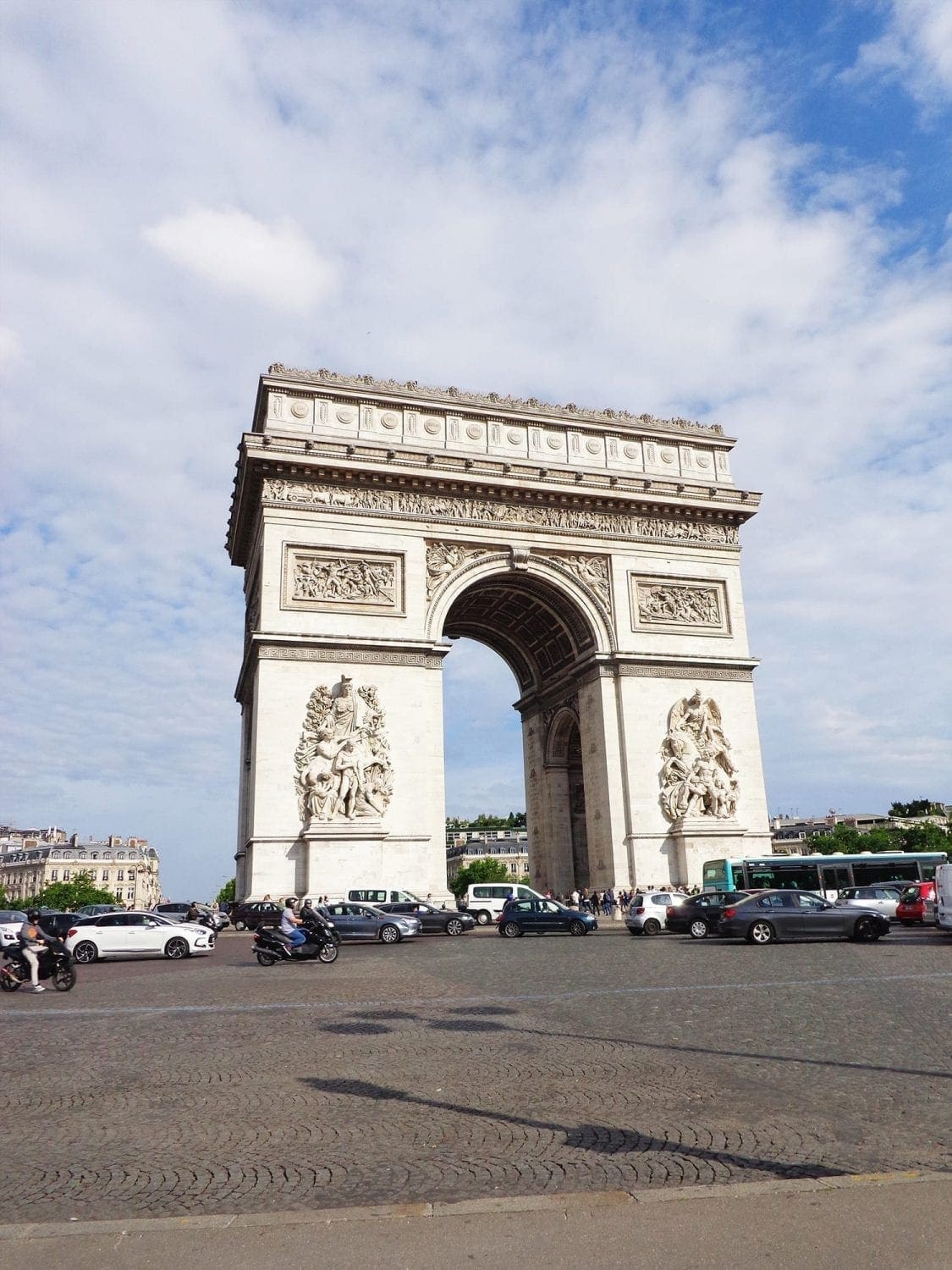25 of the Best Things to Do in Paris That (Mostly) Won't Break the Bank 15 Iconic Arc de Triomphe monument in Paris, France showcasing historic architecture.