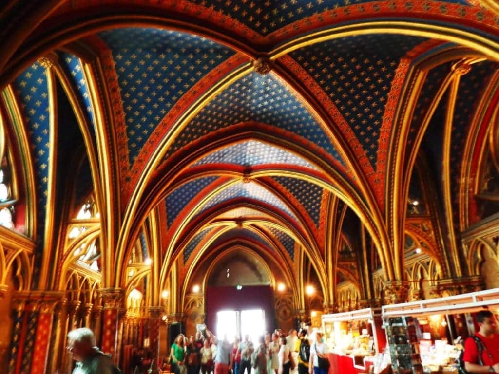 25 of the Best Things to Do in Paris That (Mostly) Won't Break the Bank 11 Sainte Chapelle Ceiling