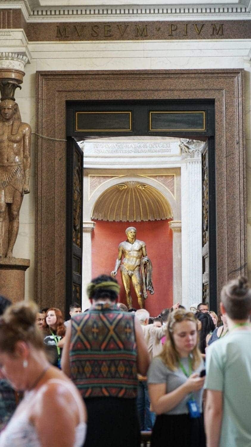 3-Day Rome, Italy Itinerary: A Day-to-Day Plan for First-Timer Visitors 4 The Sala Rotunda inside the Vatican Museums