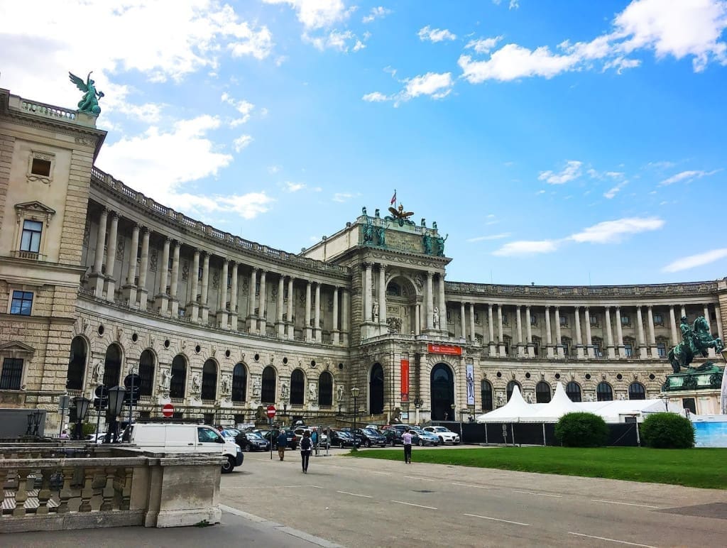 2-Day Vienna Itinerary: How to Spend a Weekend in Austria's Capital + Map 4 Exterior of the Imperial Hofburg Palace in Vienna