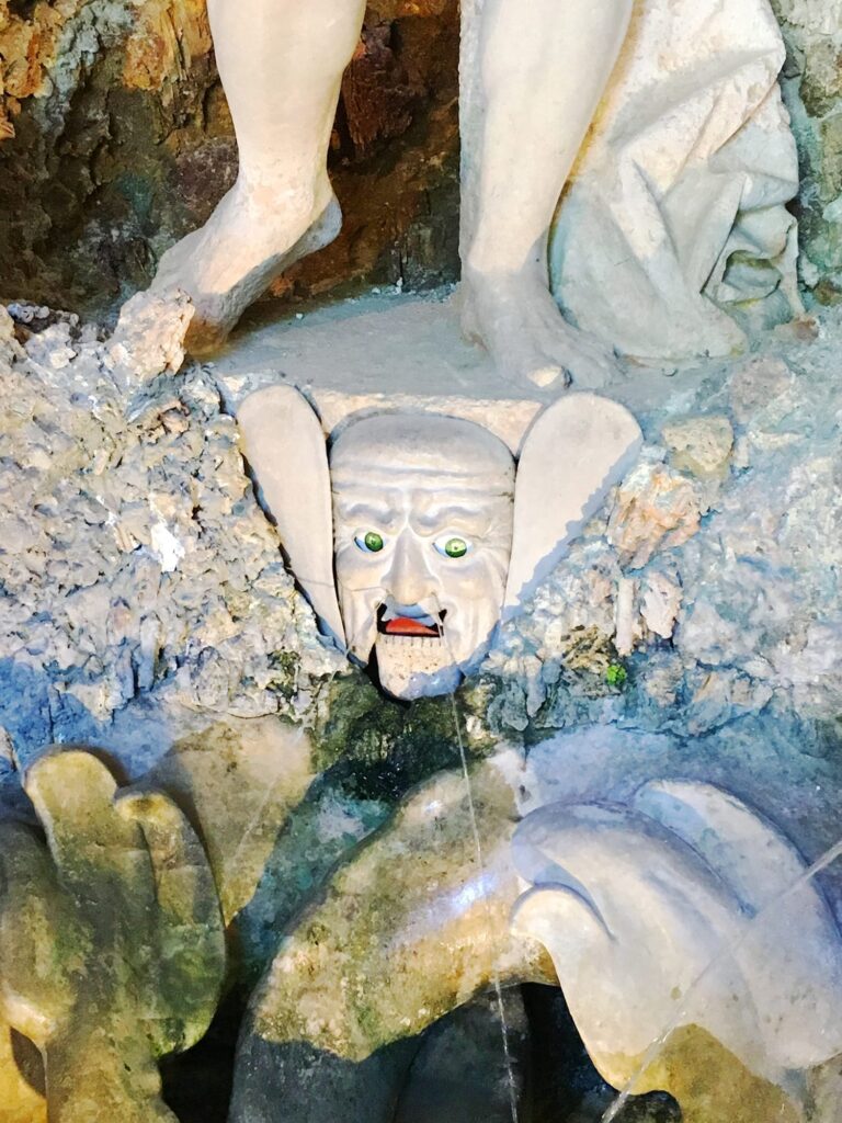 Is the Salzburg Card Worth It? Review + Savings Calculator 13 Fountain with a face at hellbrunn palace