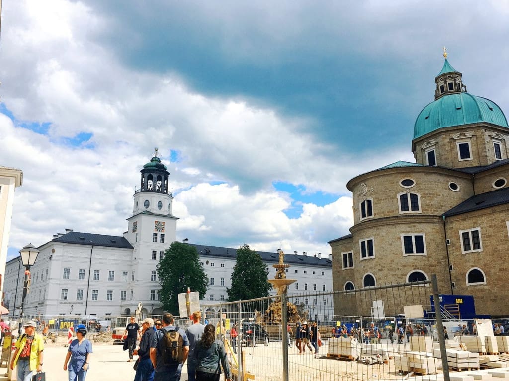 Is the Salzburg Card Worth It? Review + Savings Calculator 8 Residenzplatz Square in Salzburg Austria