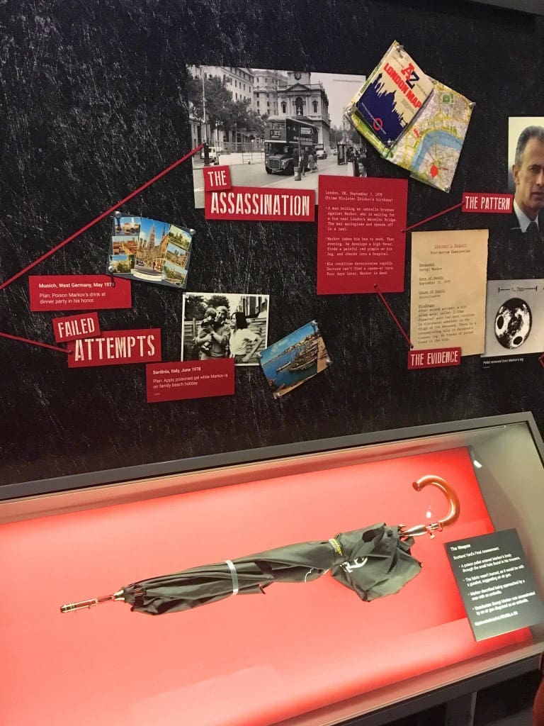 International Spy Museum: Ultimate Guide to DC's Top Secret Attraction 18 Assassination attempts at the International Spy Museum