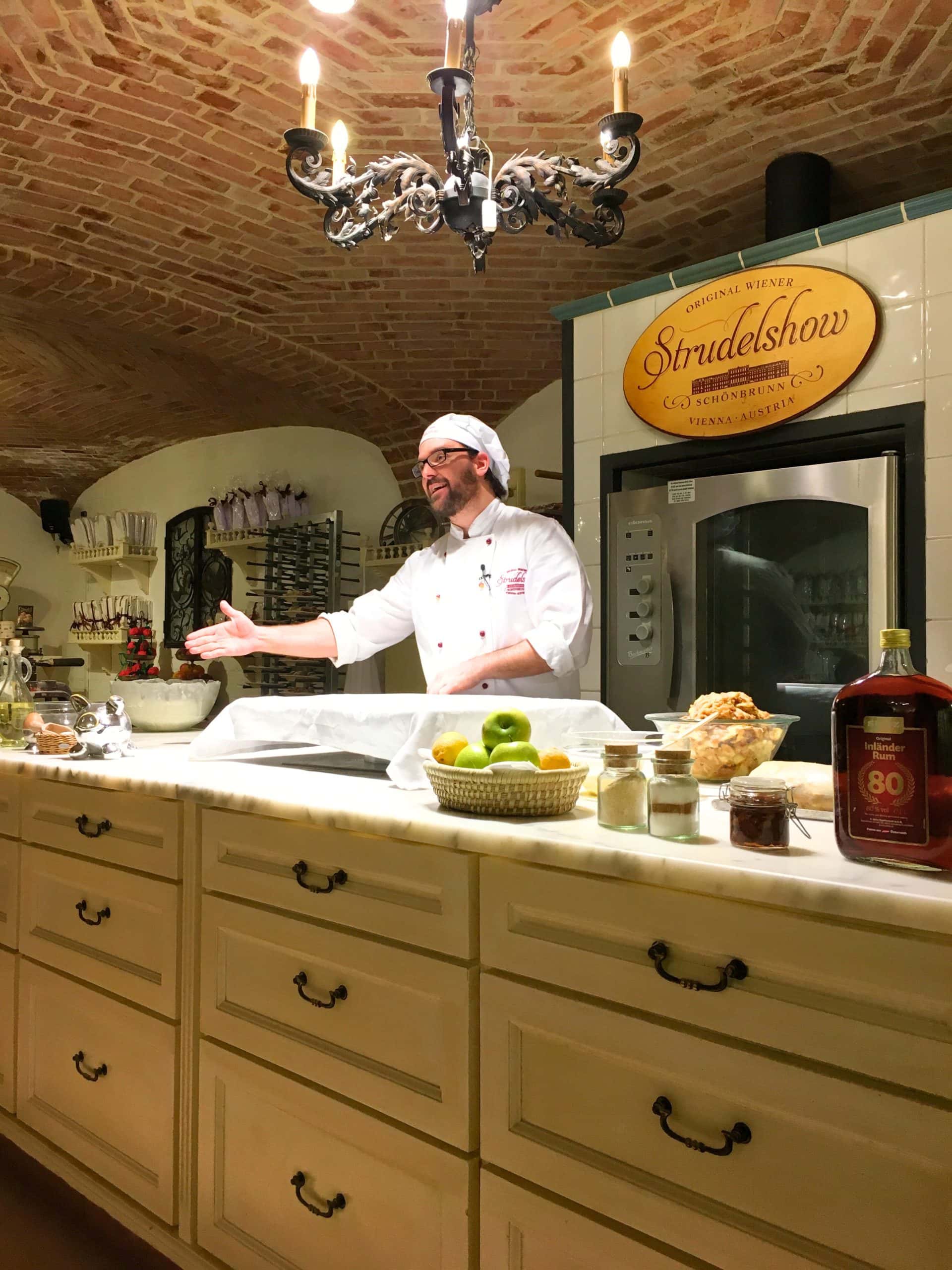2-Day Vienna Itinerary: How to Spend a Weekend in Austria's Capital + Map 14 Baker at the Apple Strudel Show at Schönbrunn Palace in Vienna, is Vienna worth visiting?
