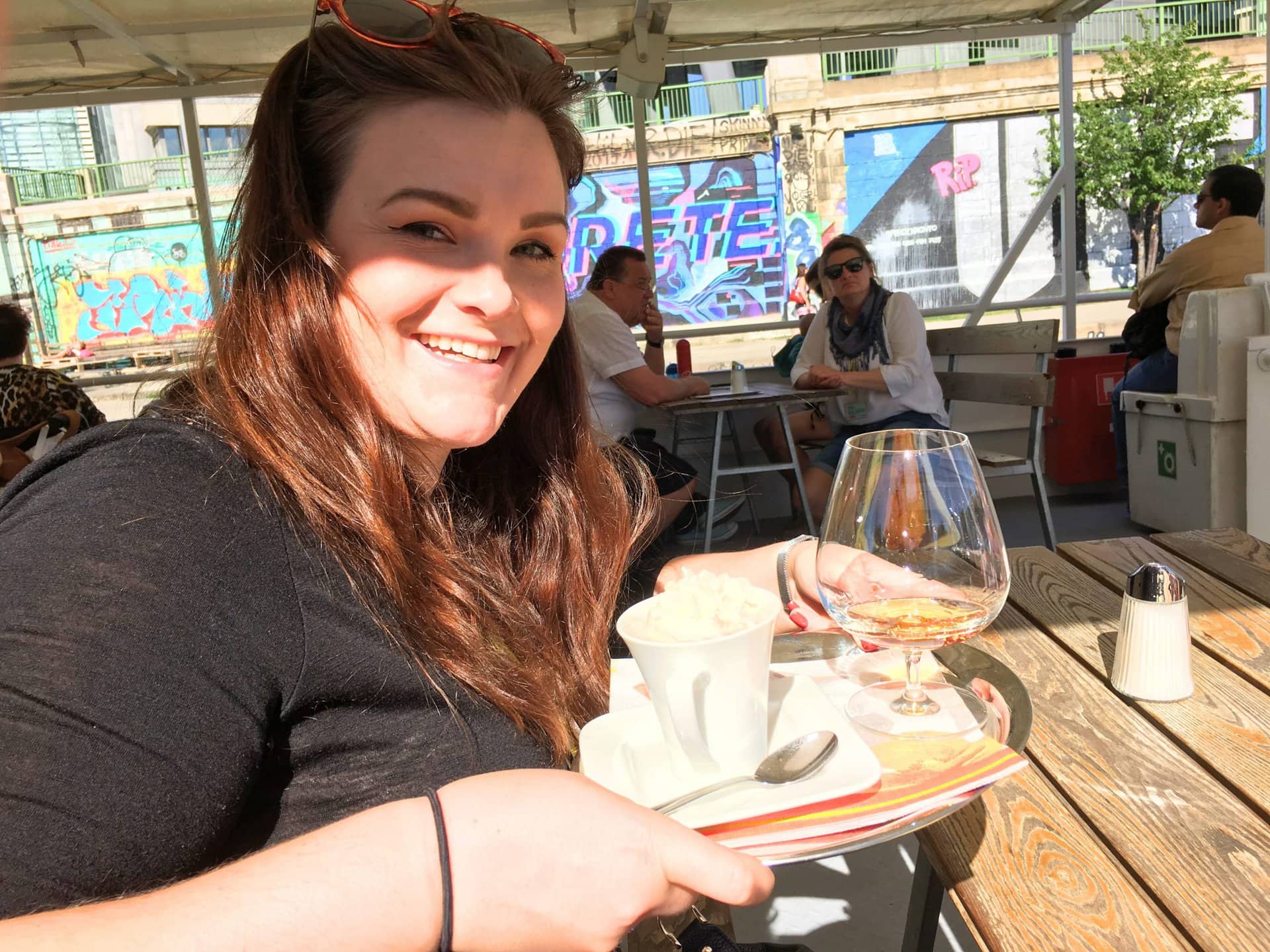 2-Day Vienna Itinerary: How to Spend a Weekend in Austria's Capital + Map 11 Woman on City Cruise in Vienna Austria