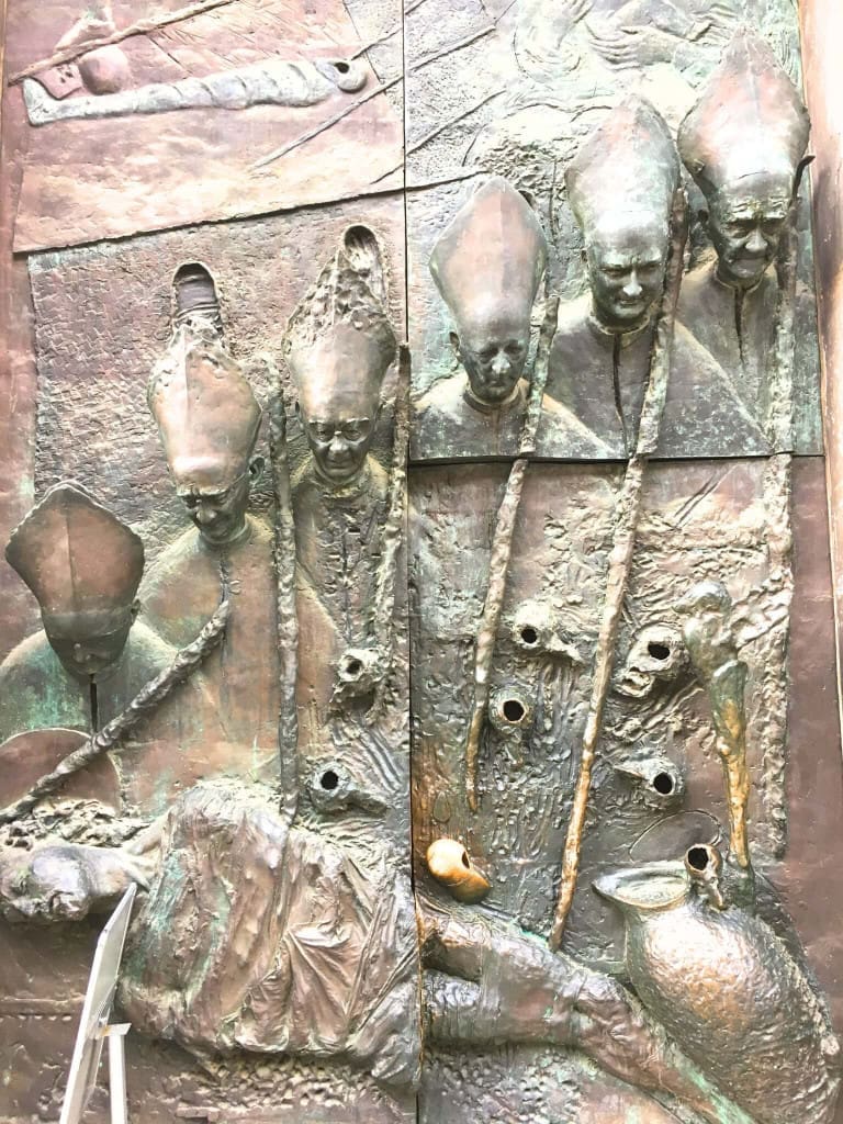 How to Spend a Day in Ljubljana: How I Embraced My Slovenian Heritage 7 door ljubljana cathedral slovenia