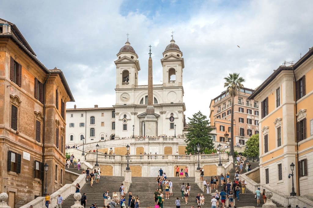 3-Day Rome, Italy Itinerary: A Day-to-Day Plan for First-Timer Visitors 18 spanish steps rome trinita dei monti church
