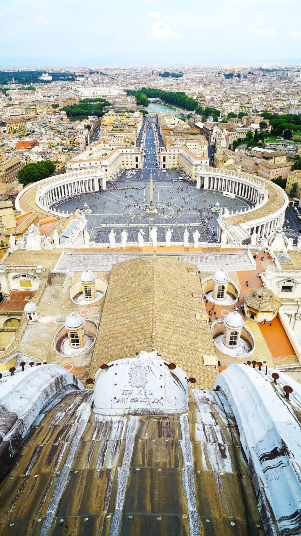 3-Day Rome, Italy Itinerary: A Day-to-Day Plan for First-Timer Visitors 5 top of st peters basilica dome vatican
