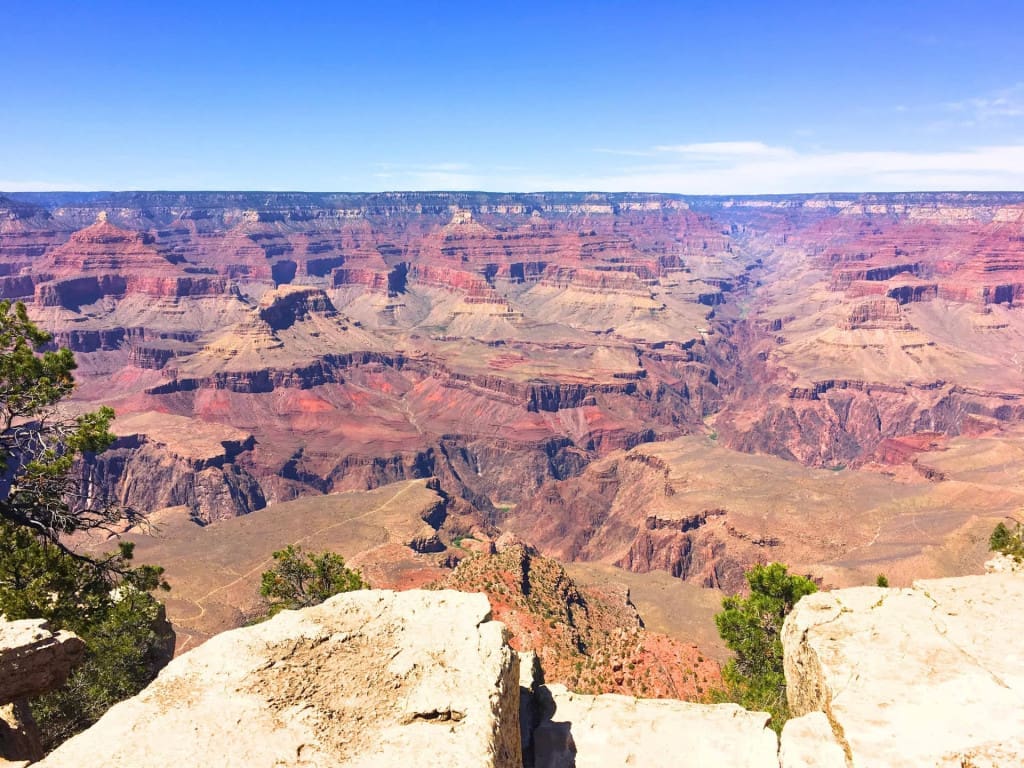 How to Plan an American Southwest National Parks Road Trip (for Non-Hikers) 25 grand canyon red rock south rim arizona