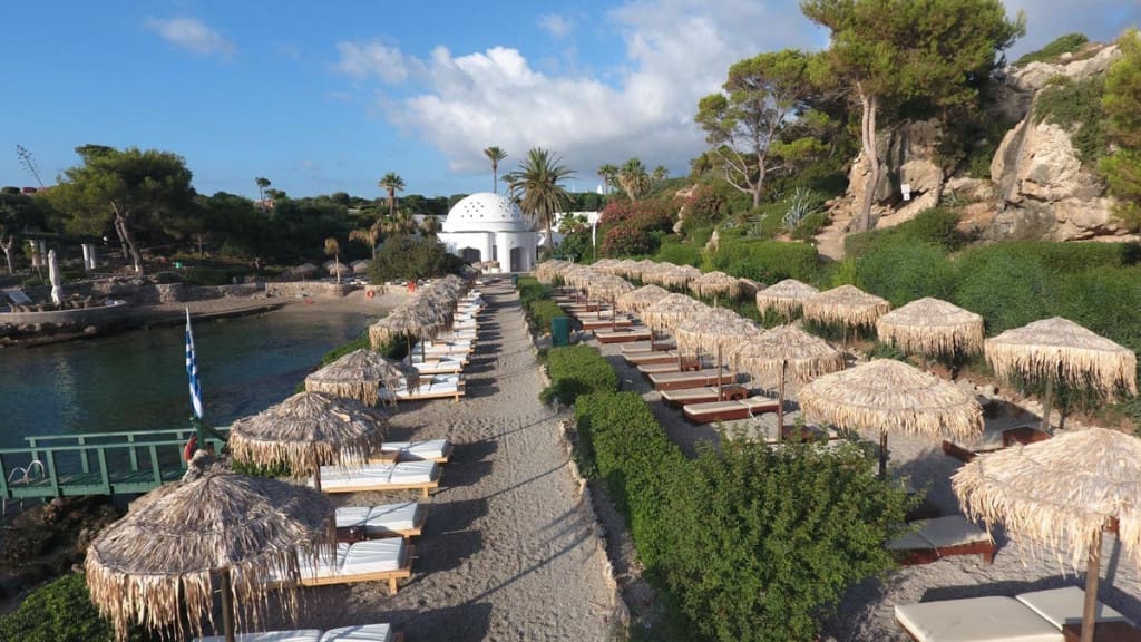 3-Day Rhodes Itinerary: How to Spend Time on Greece's Medieval Island 8 Kallithea Thermal Springs and Bar in Rhodes Greece