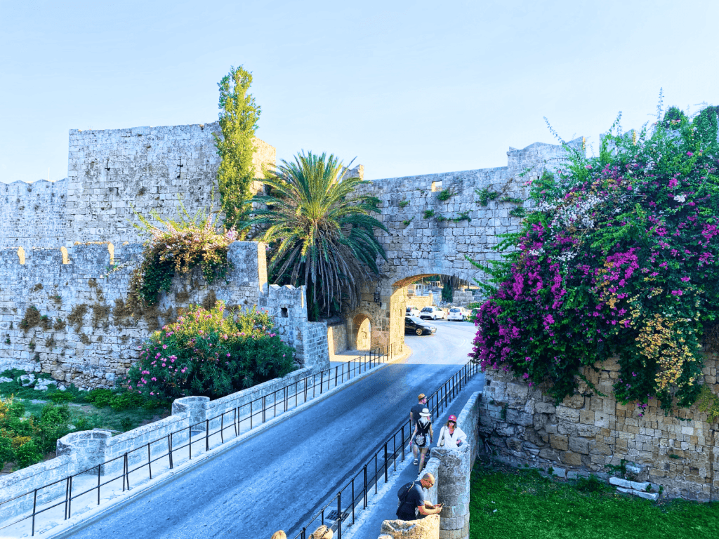 14 of the Top Things to Do in Rhodes, Greece During Summer 2 Entrance at the Castle of the Old Town in Rhodes Greece