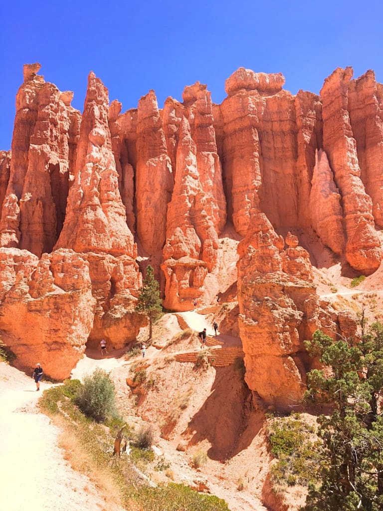 How to Plan an American Southwest National Parks Road Trip (for Non-Hikers) 11 tourists bryce canyon national park hoodoos utah