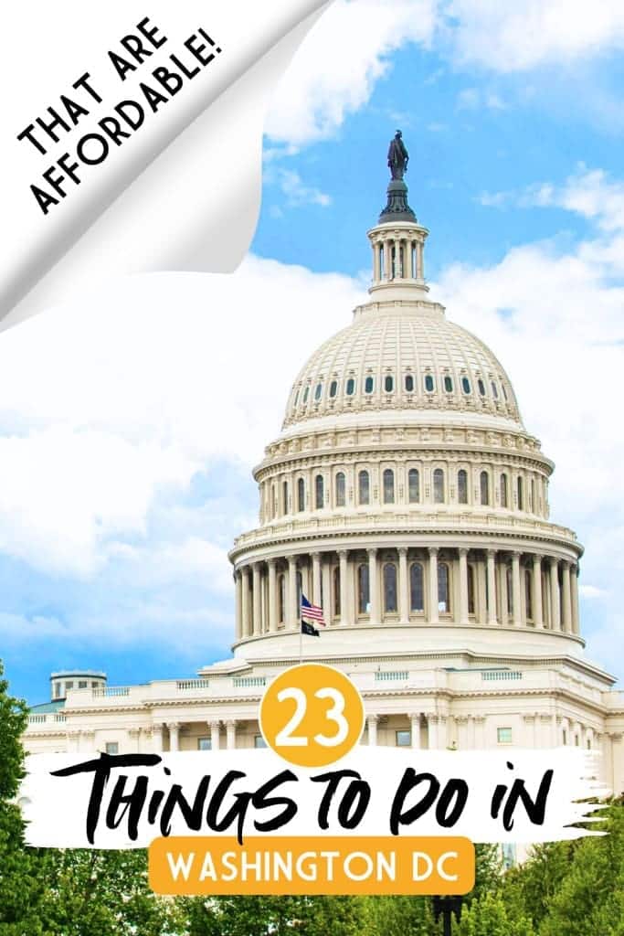 Top 25 Things to Do in Washington, DC: The Best Mostly Free Attractions 44 23 of the Best Things to do in Washington DC Pin