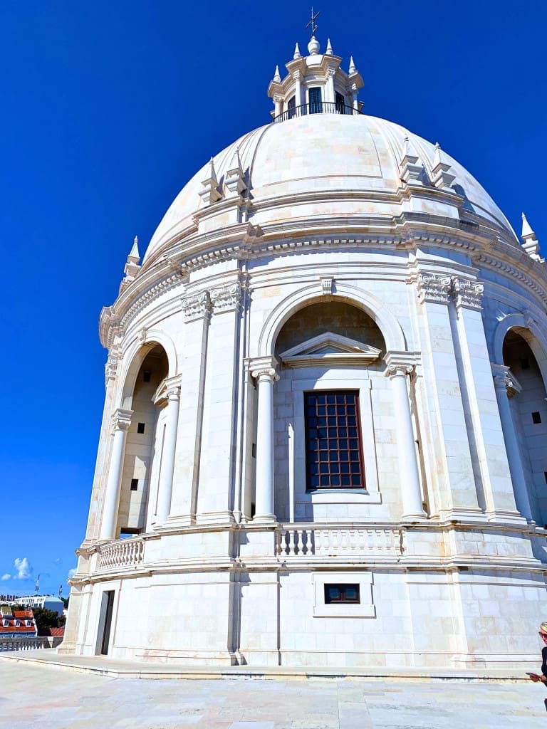 3-Day Lisbon, Portugal Itinerary: A Budget-Friendly Plan + Map 33 Terrace of the Panteão Nacional in Lisbon Portugal