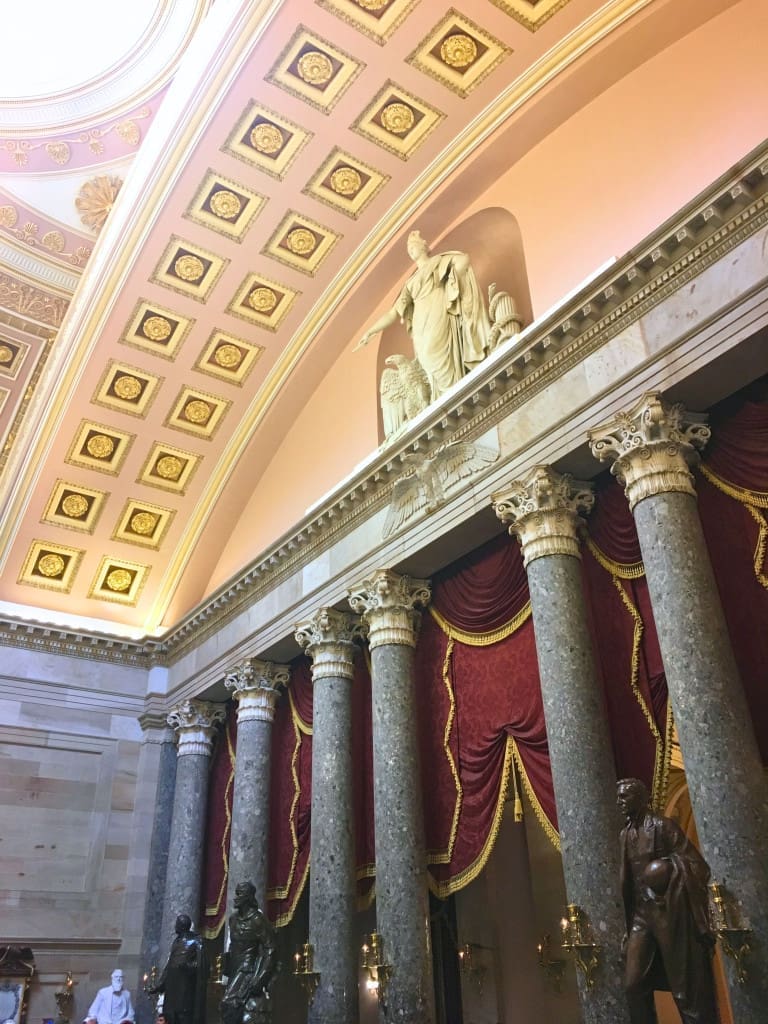 Top 25 Things to Do in Washington, DC: The Best Mostly Free Attractions 8 liberty eagle national statuary hall capitol building