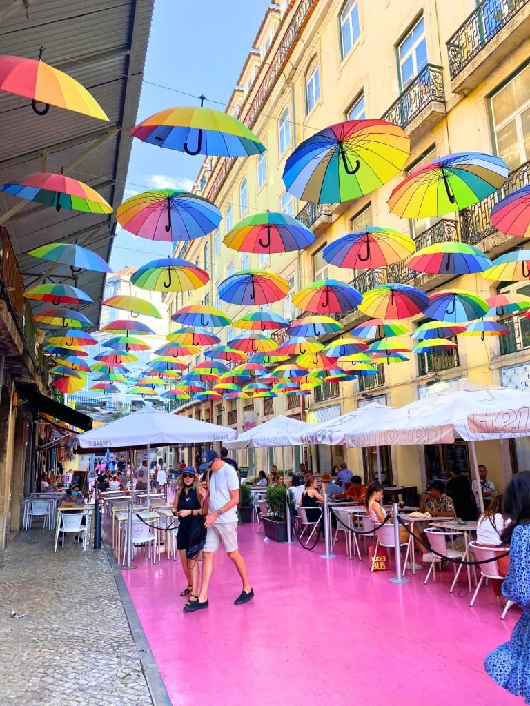 3-Day Lisbon, Portugal Itinerary: A Budget-Friendly Plan + Map 25 Pink Street in Lisbon Portugal