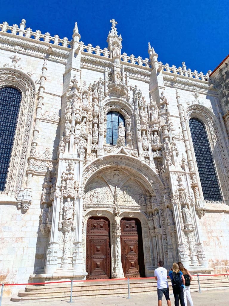 3-Day Lisbon, Portugal Itinerary: A Budget-Friendly Plan + Map 8 Exterior of the Jeronimos Monastery in Lisbon Portugal