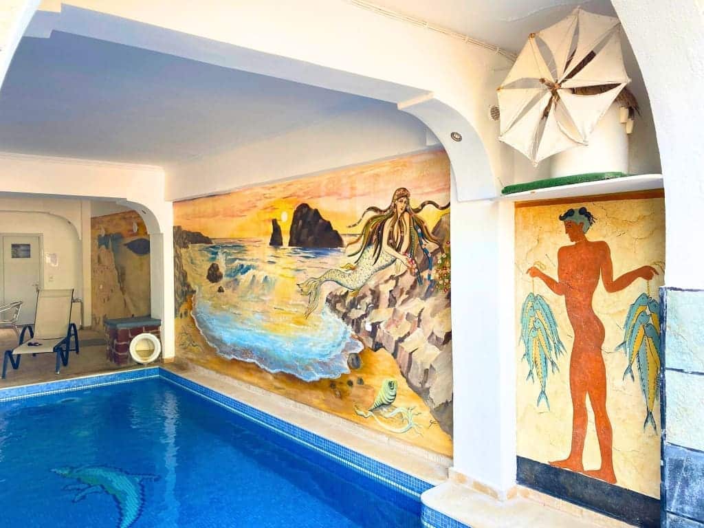 Santorini, Greece Travel Guide: Essential Tips for First-Time Visitors 8 Pool at Villa Soula Hotel in Fira Santorini Greece