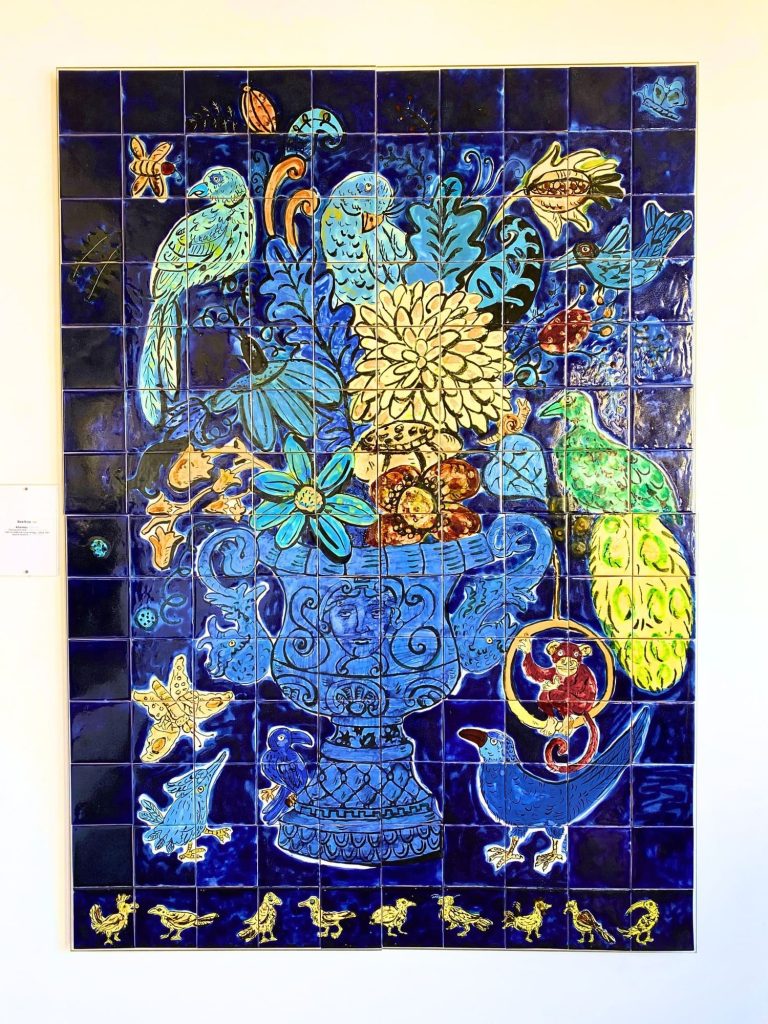 3-Day Lisbon, Portugal Itinerary: A Budget-Friendly Plan + Map 28 Blue tiles at the Museu Nacional do Azulejo in Lisbon Portugal