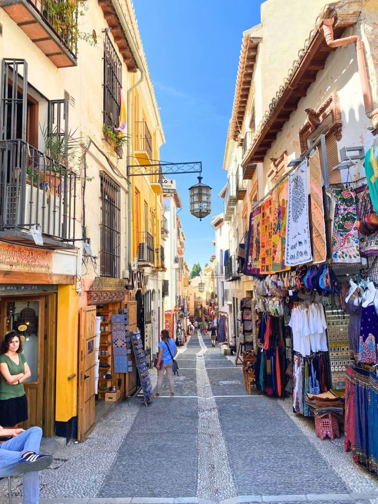 12 Days in Portugal and Spain: How to Plan a Itinerary for the Iberian Peninsula 35 Alcaiceria Granada market in a vibrant Spanish city of Granada, Spain