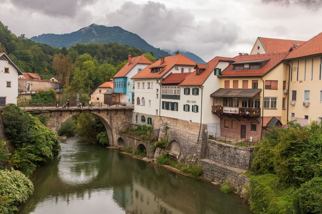18 of the Best Things to Do in Slovenia: Your Ultimate Travel Guide 14 capuchin bridge skofja loka slovenia