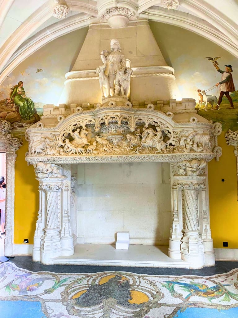 The Top Things to Do in Sintra: 5 Stunning Palaces You Need to See 33 hunting room fireplace quinta da regaleira palace sintra