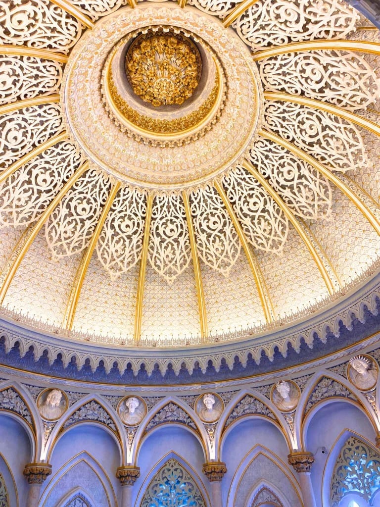 The Top Things to Do in Sintra: 5 Stunning Palaces You Need to See 25 music room dome ceiling monserrate palace