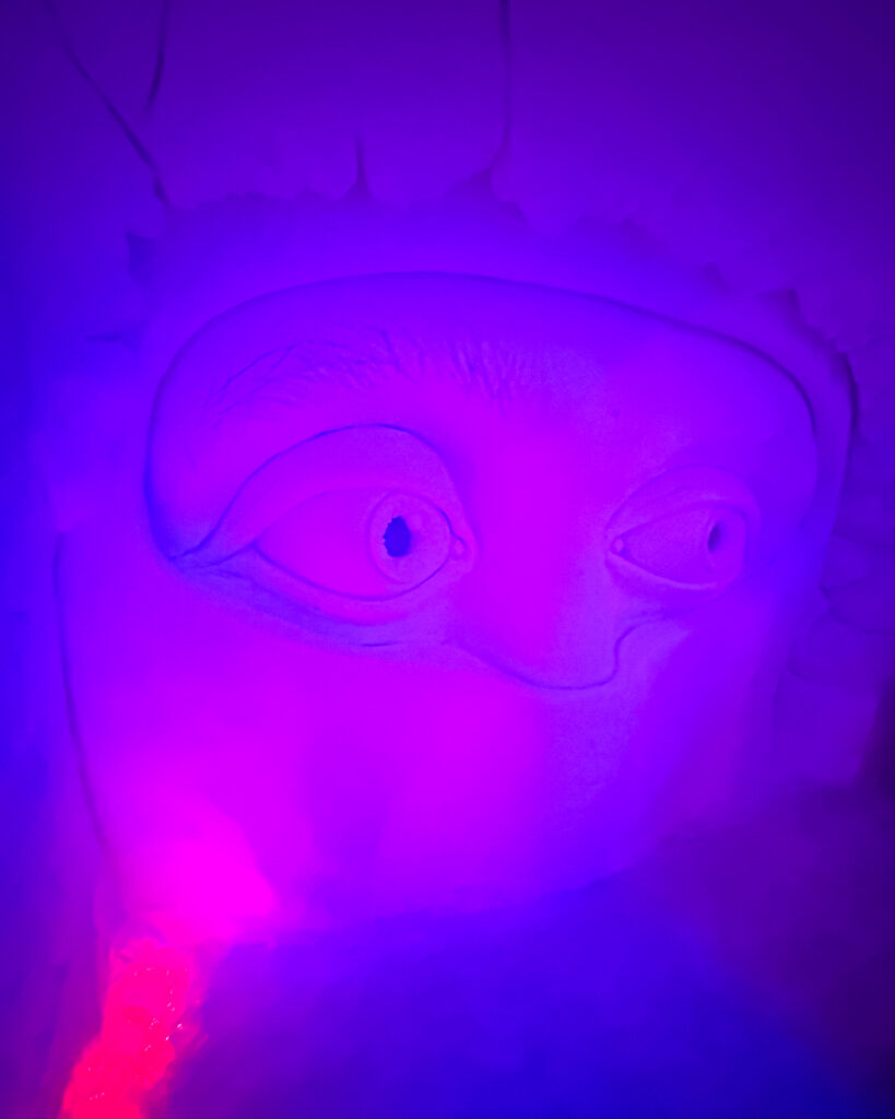Rovaniemi in Winter: How to Build a First-Timer's Itinerary for Finnish Lapland 65 arctic snowhotel enchanting purple face peek