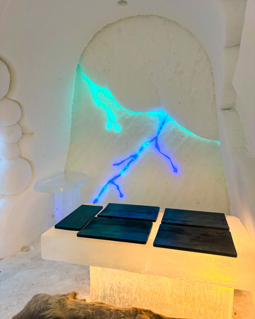 Rovaniemi in Winter: How to Build a First-Timer's Itinerary for Finnish Lapland 119 arctic snowhotel ice restaurant a frozen wonderland