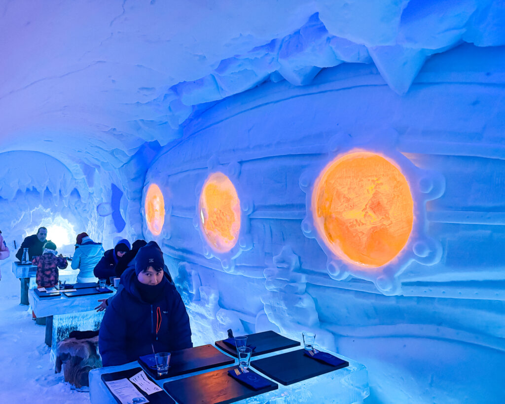 Rovaniemi in Winter: How to Build a First-Timer's Itinerary for Finnish Lapland 116 arctic snowhotel ice restaurant sculpture