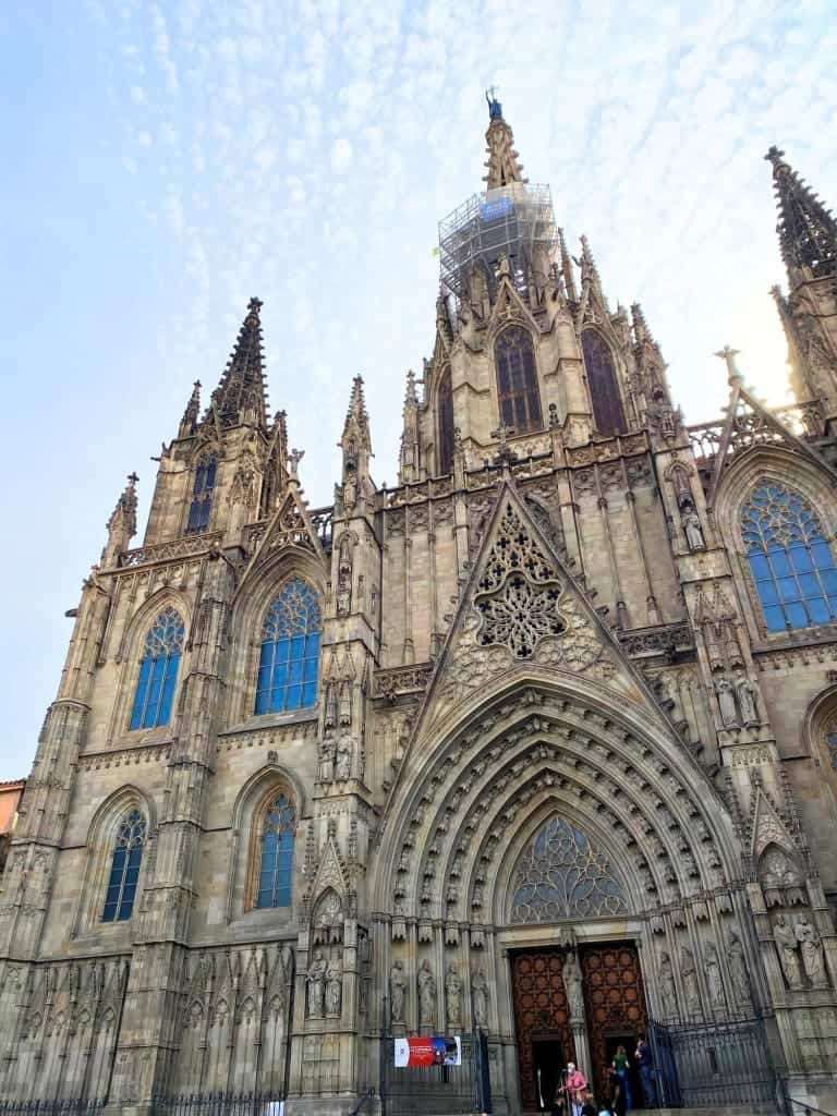How to Spend 3 Days in Barcelona: A First-Timer's Travel Itinerary 37 barcelona cathedral exterior