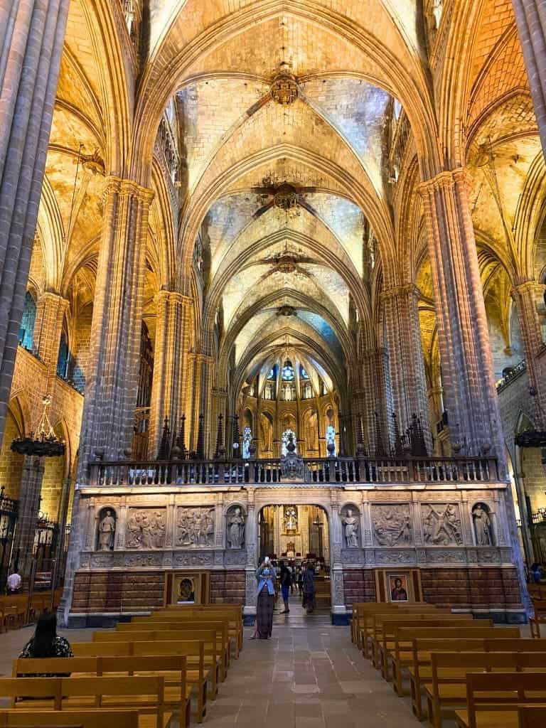 How to Spend 3 Days in Barcelona: A First-Timer's Travel Itinerary 39 barcelona cathedral interior carved motifs