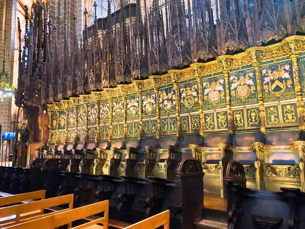 How to Spend 3 Days in Barcelona: A First-Timer's Travel Itinerary 41 choir stalls barcelona cathedral