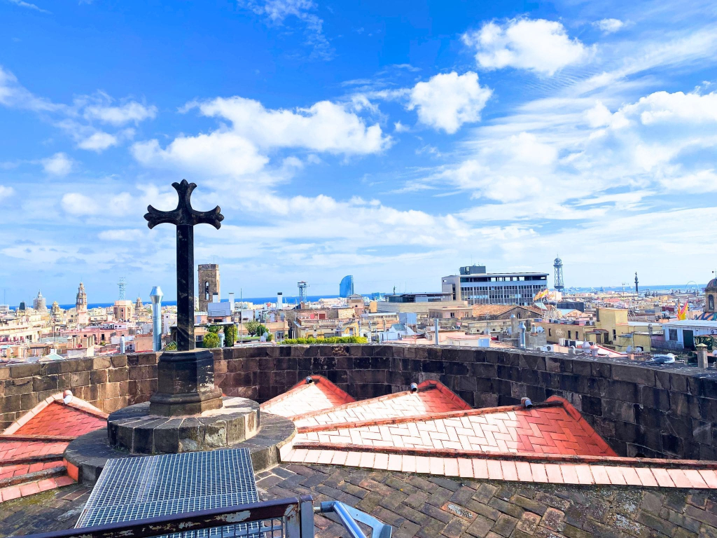 How to Spend 3 Days in Barcelona: A First-Timer's Travel Itinerary 40 cross panoramic rooftop terrace barcelona cathedral