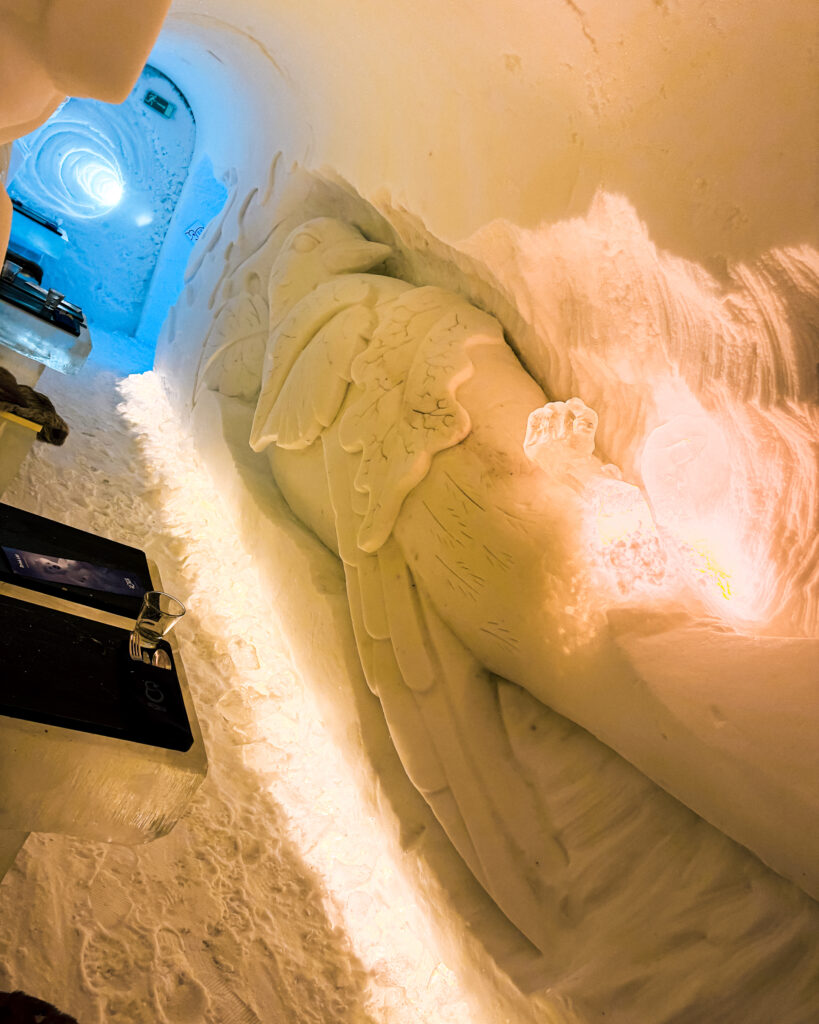 Rovaniemi in Winter: How to Build a First-Timer's Itinerary for Finnish Lapland 112 dining snowman world bird sculpture
