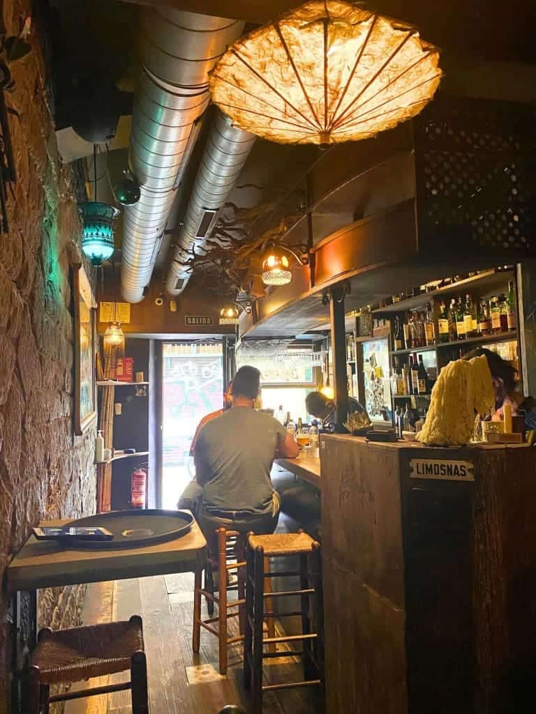 How to Spend 3 Days in Barcelona: A First-Timer's Travel Itinerary 70 interior la alcoba azul tapas bar barcelona