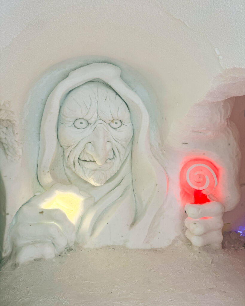 Rovaniemi in Winter: How to Build a First-Timer's Itinerary for Finnish Lapland 105 magical warlock snow sculpture in rovaniemi