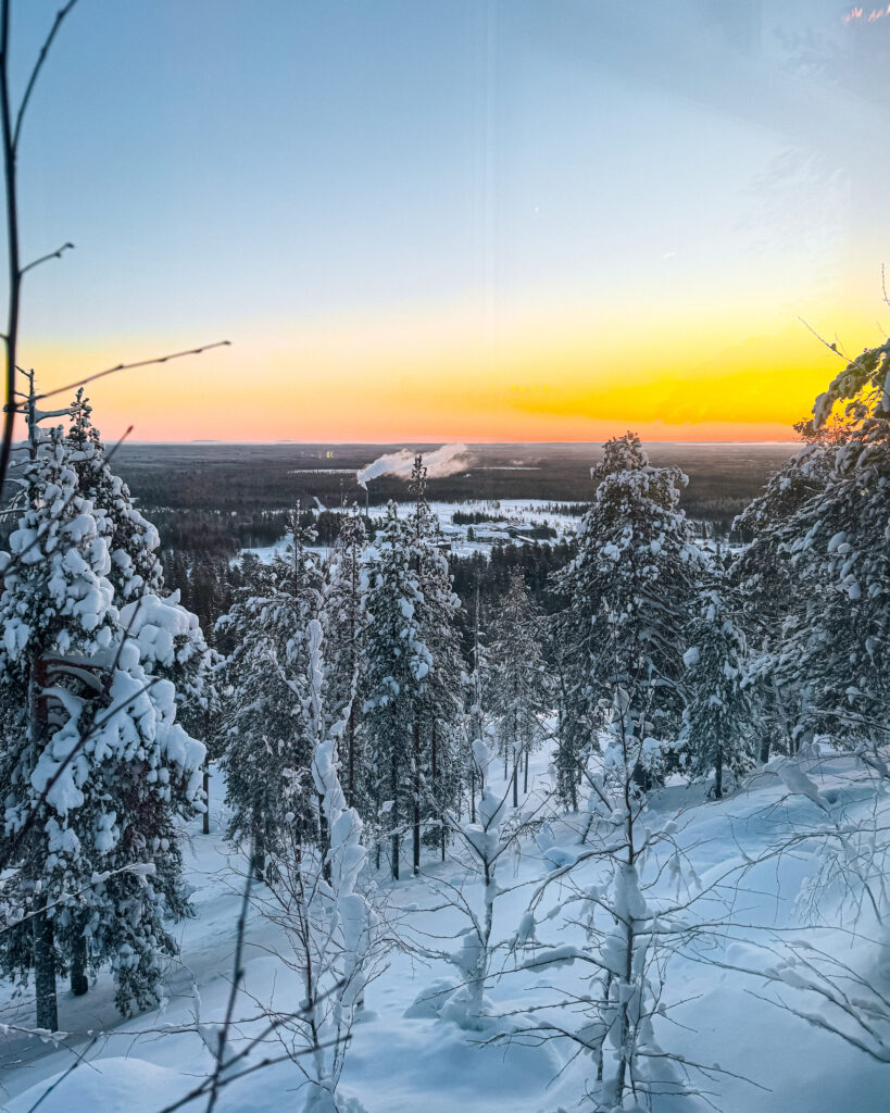 Rovaniemi in Winter: How to Build a First-Timer's Itinerary for Finnish Lapland 99 mountain majesty pyhalinna ski lodge view