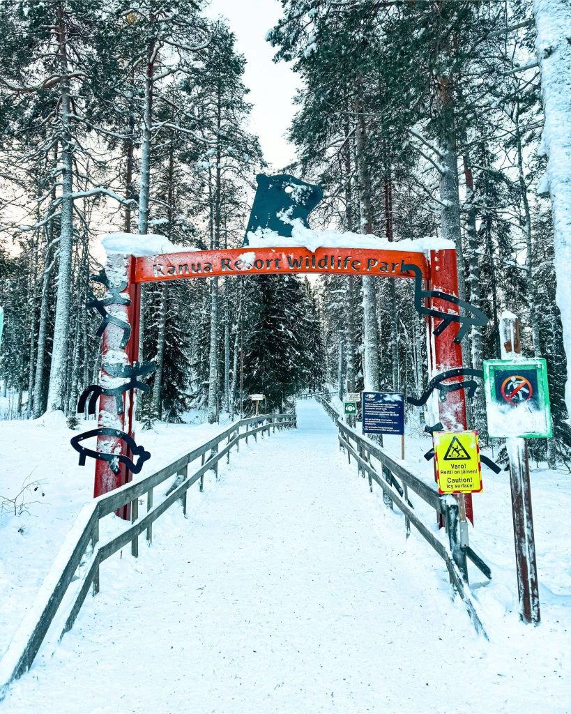 Rovaniemi in Winter: How to Build a First-Timer's Itinerary for Finnish Lapland 86 ranua resort wildlife park entrance finland