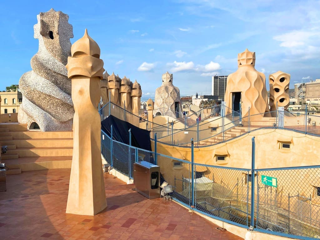 How to Spend 3 Days in Barcelona: A First-Timer's Travel Itinerary 15 rooftop casa mila la pedrera barcelona