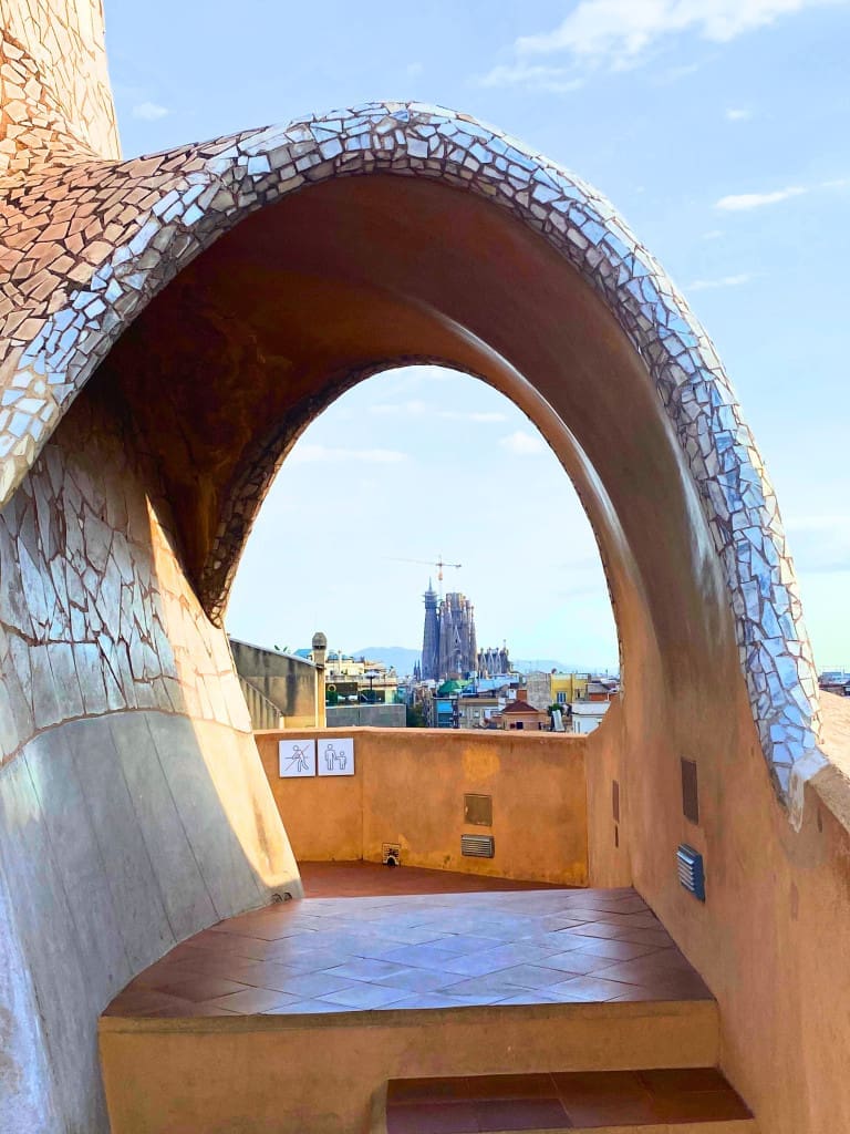 How to Spend 3 Days in Barcelona: A First-Timer's Travel Itinerary 12 rooftop casa mila sagrada familia barcelona