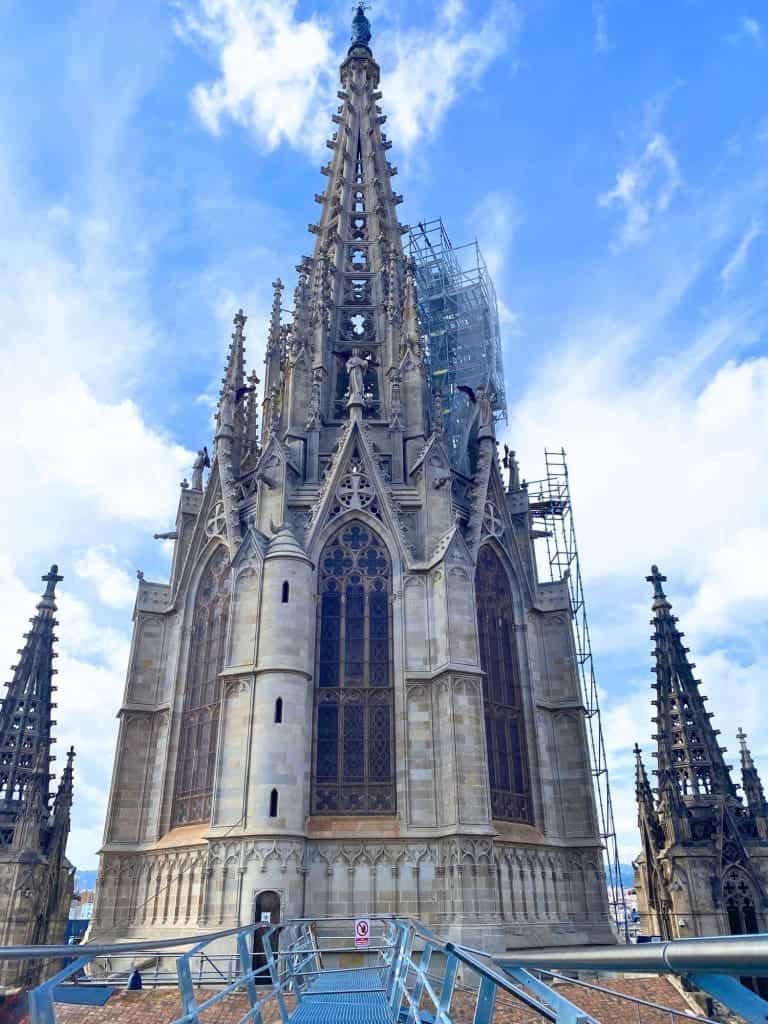 How to Spend 3 Days in Barcelona: A First-Timer's Travel Itinerary 38 spire rooftop barcelona cathedral