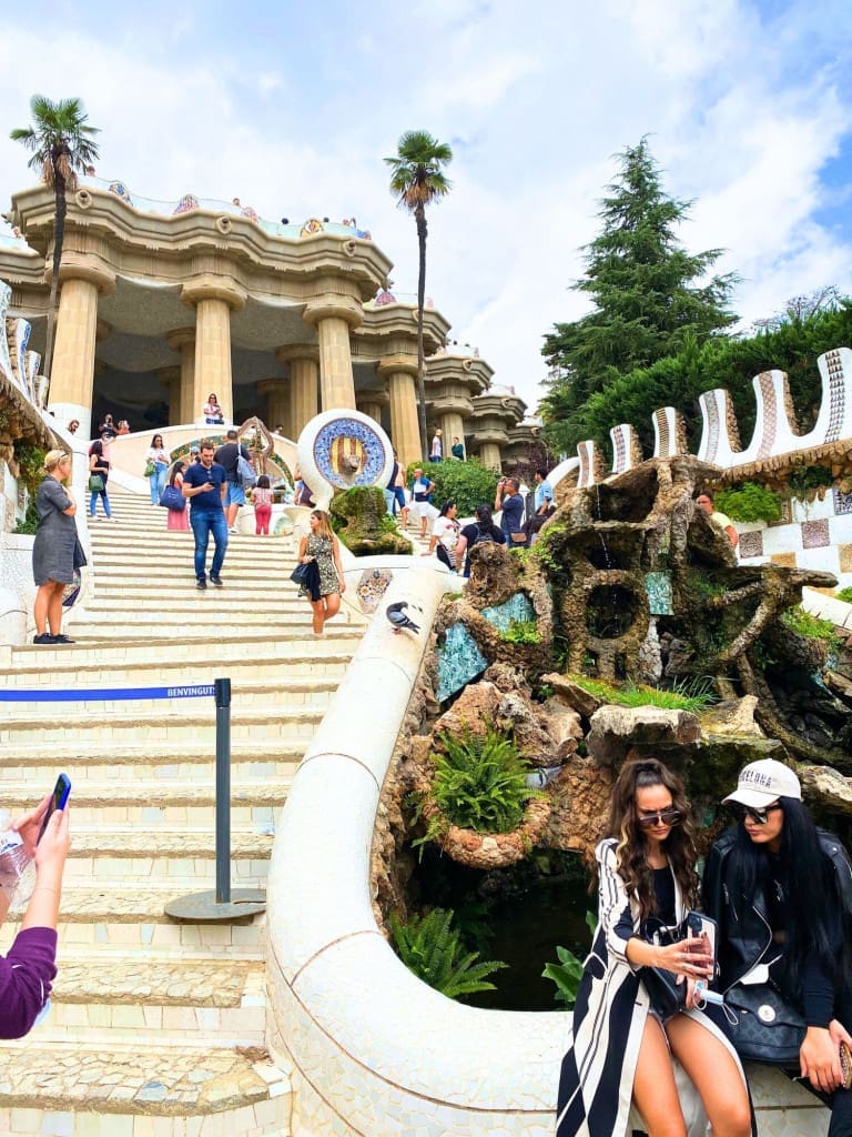 How to Spend 3 Days in Barcelona: A First-Timer's Travel Itinerary 61 visitors dragon stairway park guell barcelona