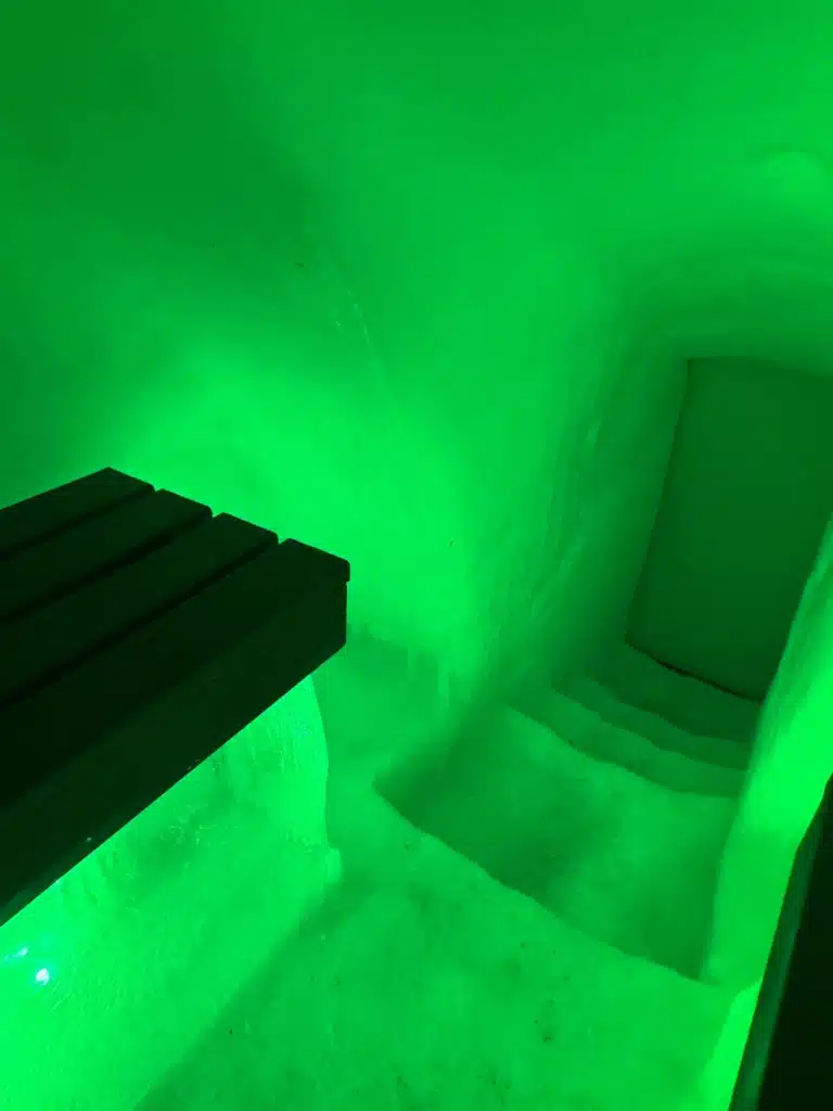 Rovaniemi in Winter: How to Build a First-Timer's Itinerary for Finnish Lapland 76 steps bench snow sauna arctic snowhotel