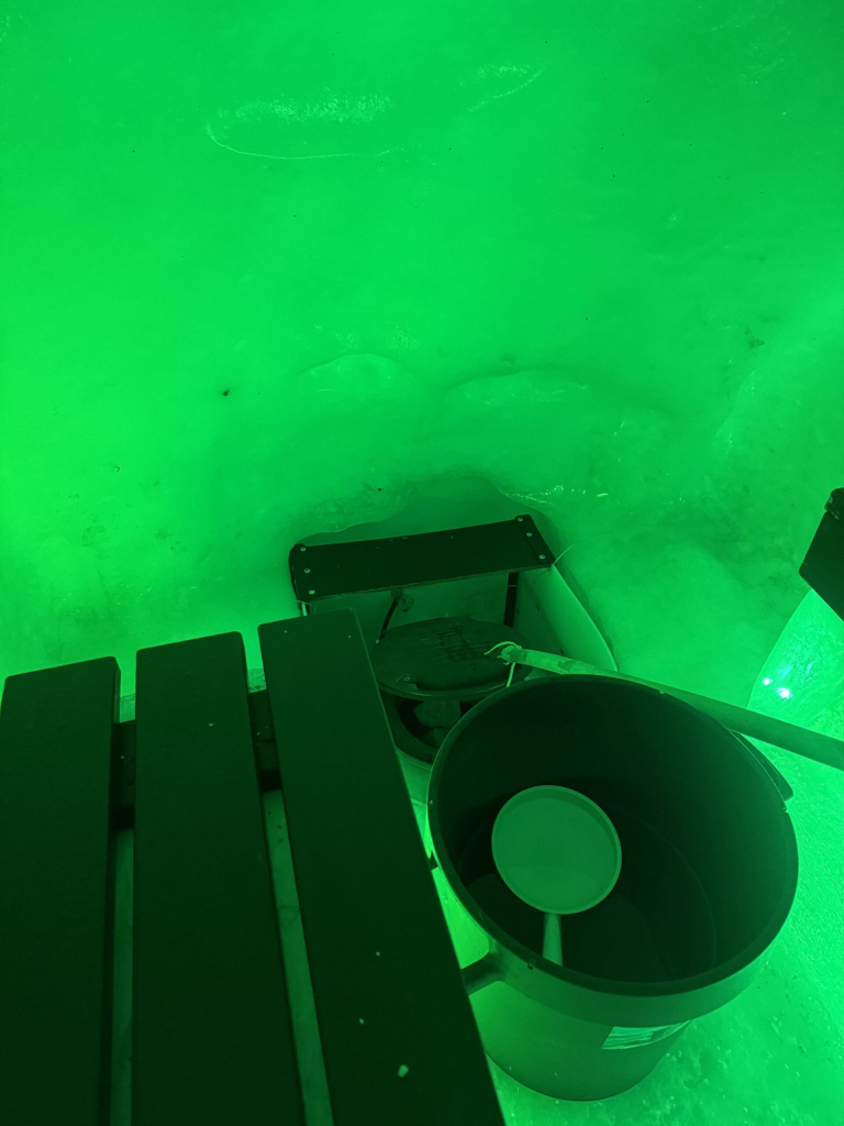 Rovaniemi in Winter: How to Build a First-Timer's Itinerary for Finnish Lapland 77 water bucket ladle snow sauna arctic snowhotel