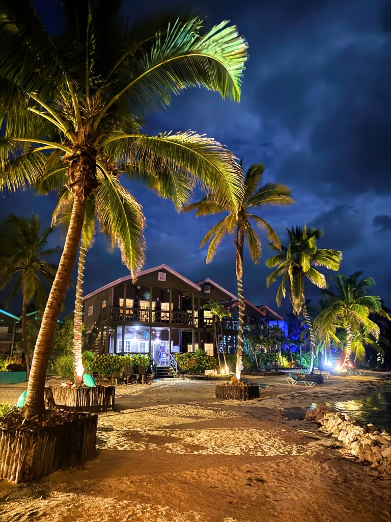 X'tan Ha Resort: Review of My Stay at Ambergris Caye, Belize's Hidden Gem 14 beachfront night palms x tan ha resort ambergris caye belize